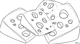 cheese Coloring Pages To Print